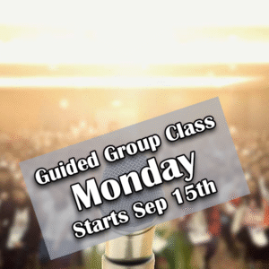 Public Speaking 1 - Guided Group Class Monday (5:00-6:15 PM)